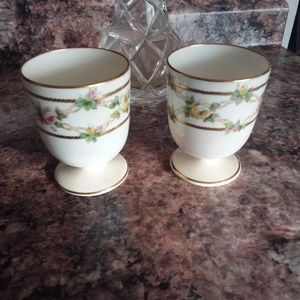 Vintage minton Egg Codders Rose's Gold Trim